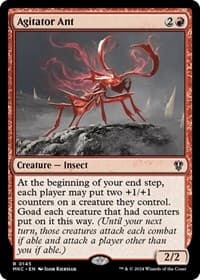 Agitator Ant from Commander: Murders at Karlov Manor