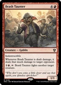 Brash Taunter from Commander: Murders at Karlov Manor