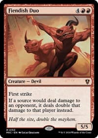 Fiendish Duo from Commander: Murders at Karlov Manor