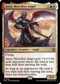Anya, Merciless Angel from Commander: Murders at Karlov Manor