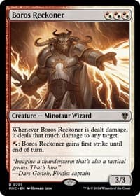 Boros Reckoner from Commander: Murders at Karlov Manor