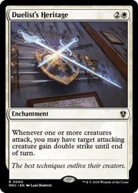 Duelist's Heritage from Commander: Murders at Karlov Manor