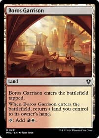 Boros Garrison from Commander: Murders at Karlov Manor
