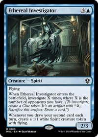 Ethereal Investigator from Commander: Murders at Karlov Manor