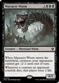 Massacre Wurm from Commander: Murders at Karlov Manor