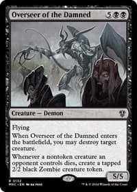 Overseer of the Damned from Commander: Murders at Karlov Manor