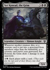 Syr Konrad, the Grim from Commander: Murders at Karlov Manor