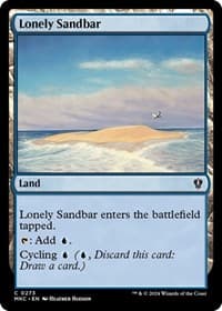 Lonely Sandbar from Commander: Murders at Karlov Manor