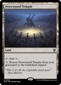 Drownyard Temple from Commander: Murders at Karlov Manor