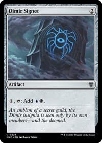 Dimir Signet from Commander: Murders at Karlov Manor