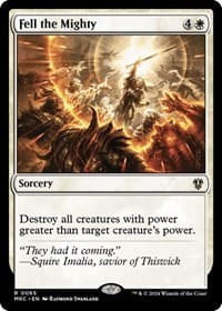 Fell the Mighty from Commander: Murders at Karlov Manor