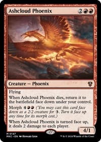 Ashcloud Phoenix from Commander: Murders at Karlov Manor