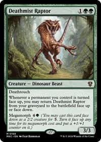 Deathmist Raptor from Commander: Murders at Karlov Manor