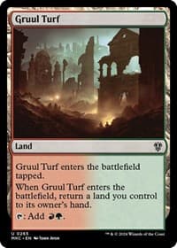 Gruul Turf from Commander: Murders at Karlov Manor