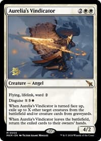 Aurelia's Vindicator from Prerelease Cards