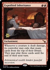 Expedited Inheritance from Prerelease Cards