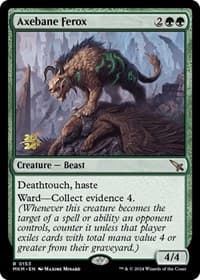 Axebane Ferox from Prerelease Cards