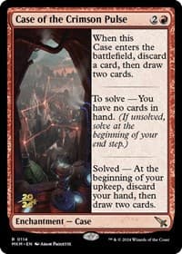 Case of the Crimson Pulse from Prerelease Cards