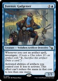 Forensic Gadgeteer from Prerelease Cards