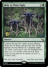 Hide in Plain Sight from Prerelease Cards