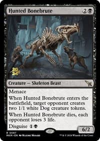Hunted Bonebrute from Prerelease Cards