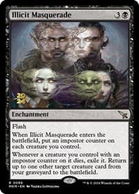 Illicit Masquerade from Prerelease Cards