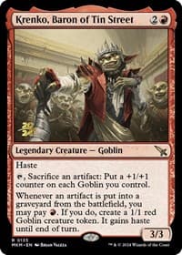 Krenko, Baron of Tin Street from Prerelease Cards