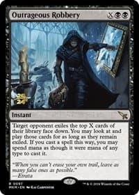 Outrageous Robbery from Prerelease Cards