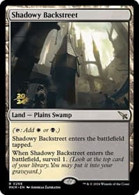 Shadowy Backstreet from Prerelease Cards