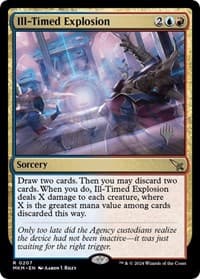 Ill-Timed Explosion from Promo Pack: Murders at Karlov Manor