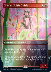 Simian Spirit Guide (Rainbow Foil) from Secret Lair Drop Series