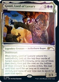Gonti, Lord of Luxury (Rainbow Foil) from Secret Lair Drop Series