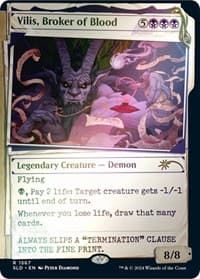 Vilis, Broker of Blood (Rainbow Foil) from Secret Lair Drop Series