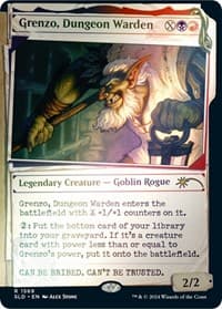 Grenzo, Dungeon Warden (Rainbow Foil) from Secret Lair Drop Series