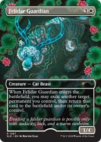 Felidar Guardian from Secret Lair Drop Series