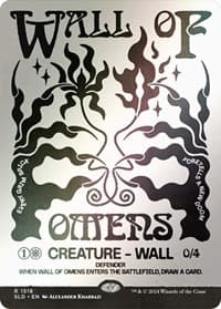 Wall of Omens (Rainbow Foil) from Secret Lair Drop Series