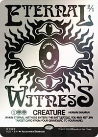 Eternal Witness (1522) (Rainbow Foil) from Secret Lair Drop Series