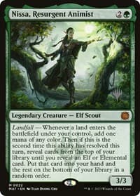 Nissa, Resurgent Animist from Promo Pack: Murders at Karlov Manor
