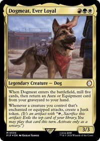 Dogmeat, Ever Loyal (Surge Foil) from Universes Beyond: Fallout