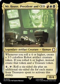 Mr. House, President and CEO (Surge Foil) from Universes Beyond: Fallout