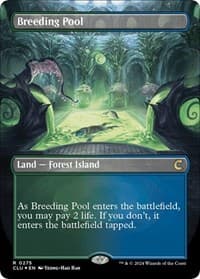 Breeding Pool (Borderless) from Ravnica: Clue Edition