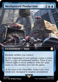 Mechanized Production (Extended Art) from Universes Beyond: Fallout