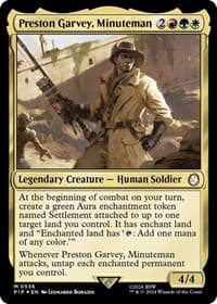 Preston Garvey, Minuteman (Surge Foil) from Universes Beyond: Fallout