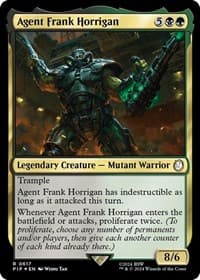 Agent Frank Horrigan (Surge Foil) from Universes Beyond: Fallout