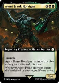 Agent Frank Horrigan (Extended Art) (Surge Foil) from Universes Beyond: Fallout