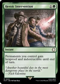 Heroic Intervention from Universes Beyond: Fallout