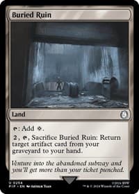 Buried Ruin from Universes Beyond: Fallout