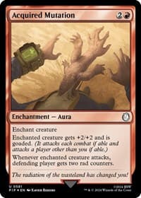 Acquired Mutation (Surge Foil) from Universes Beyond: Fallout