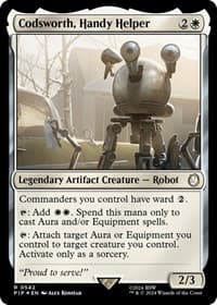 Codsworth, Handy Helper (Surge Foil) from Universes Beyond: Fallout