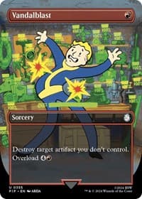 Vandalblast (Borderless) from Universes Beyond: Fallout